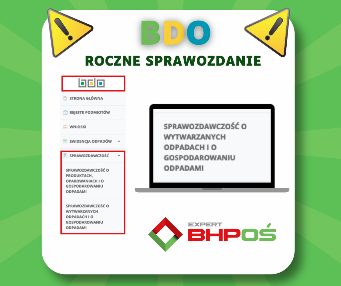 BDO ROCZNE SPAWOZDANIE – ODPADY