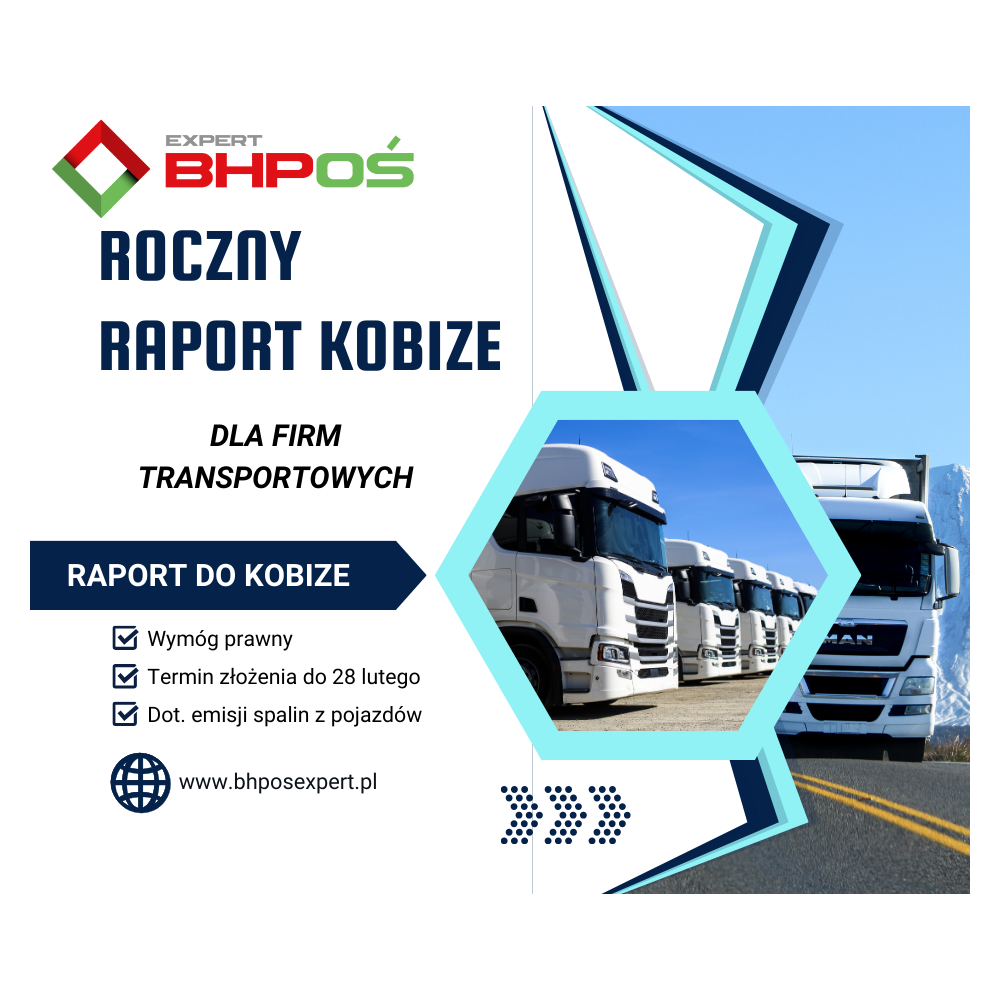 KOBiZE - Raport dla firm transportowych.